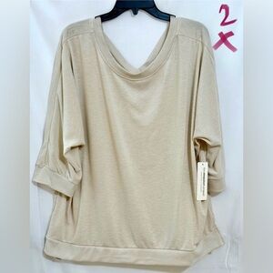 Sweater Project Long Sleeve Tee Cream